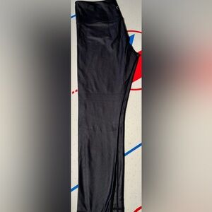 Ziya black metallic light-n-tight high rise 7/8 tights size 8/10